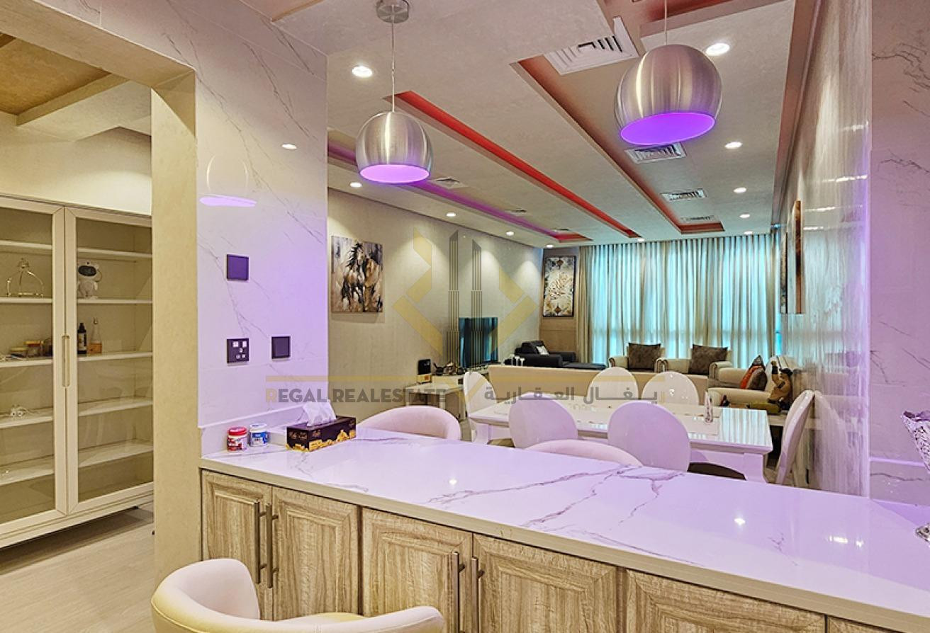 2 BHK+Maid Room Semi-Furnished in ZigZag 7.5K