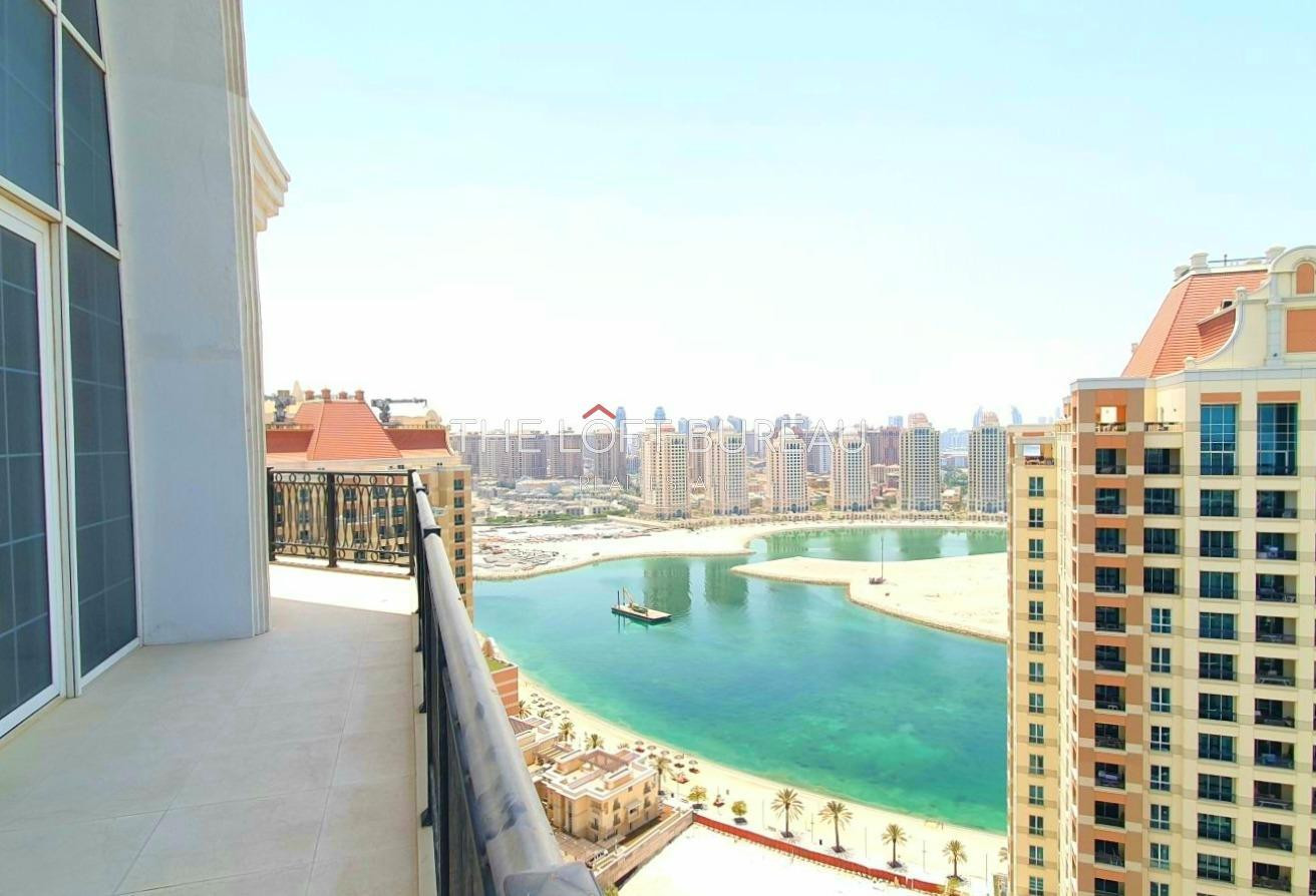 Penthouse 3BK+Maid Marina View | 1 Month Free - Apartment in Floresta Gardens