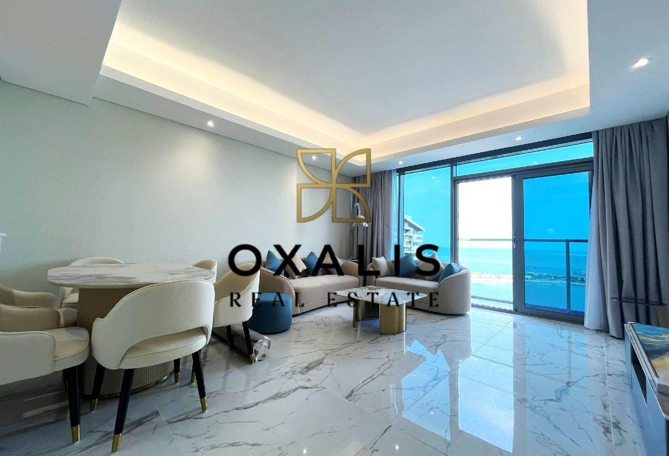 PANORAMIC SEA VIEW | FURNISHED 1 BHK + BALCONY - Apartment in Marina Tower 07