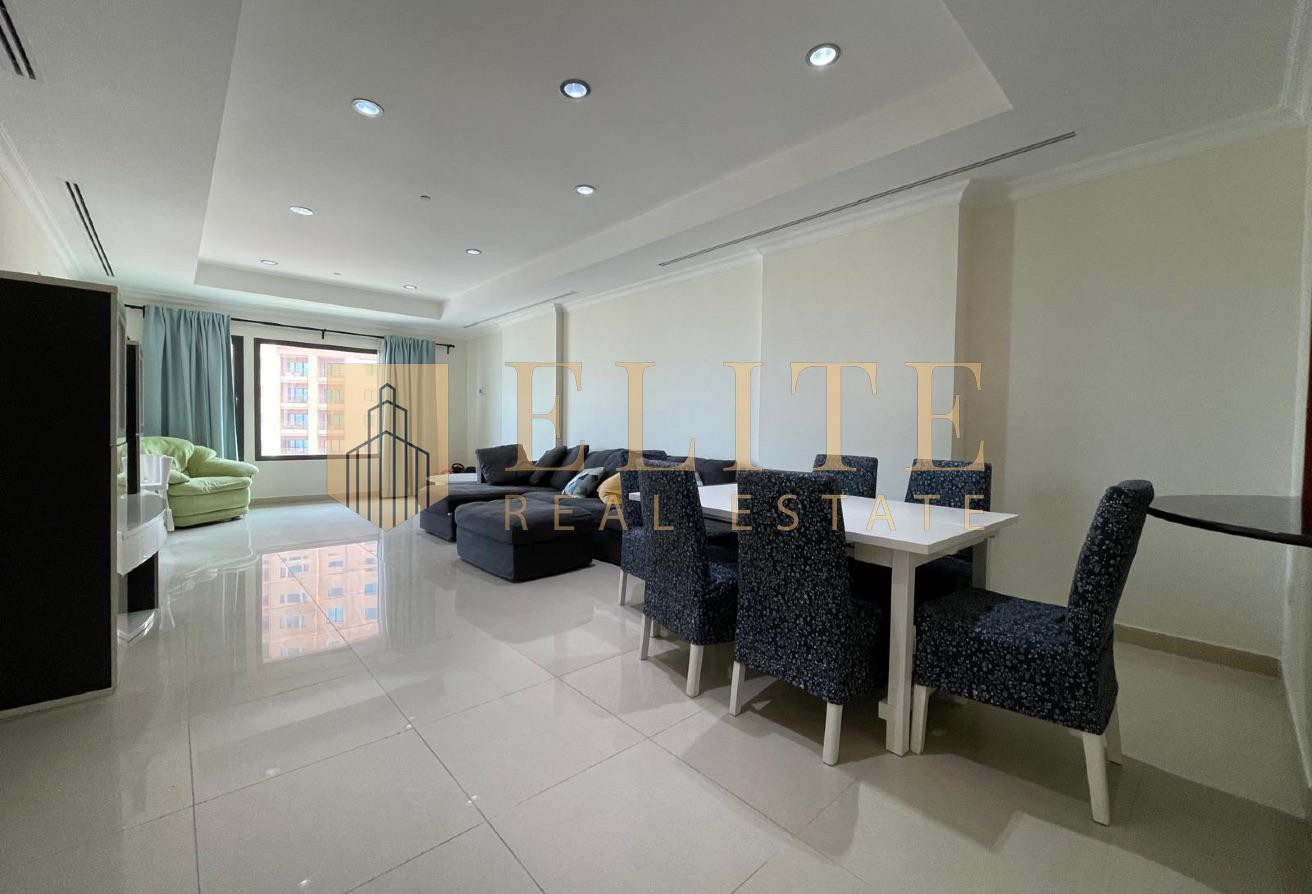 Luxury Furnished 1BHK in The Pearl | 8.5K Incl.