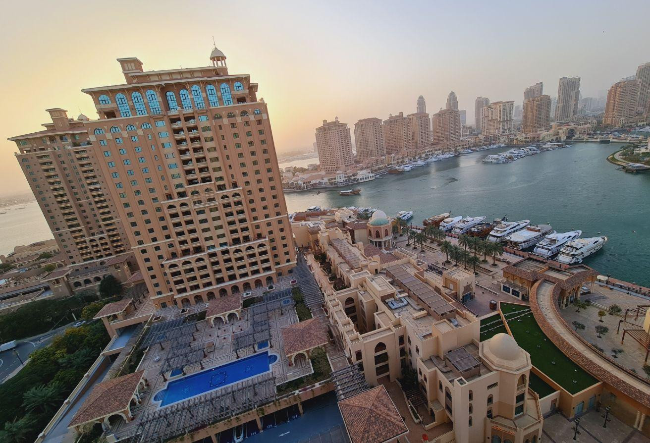 Luxury Furnished 1BHK in The Pearl | 8.5K Incl.