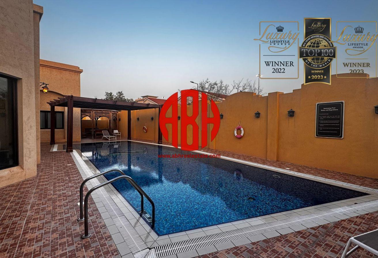 MODERN 4 BDR + MAID VILLA W/ ROOFTOP | POOL | GYM - Villa in Old Airport Road