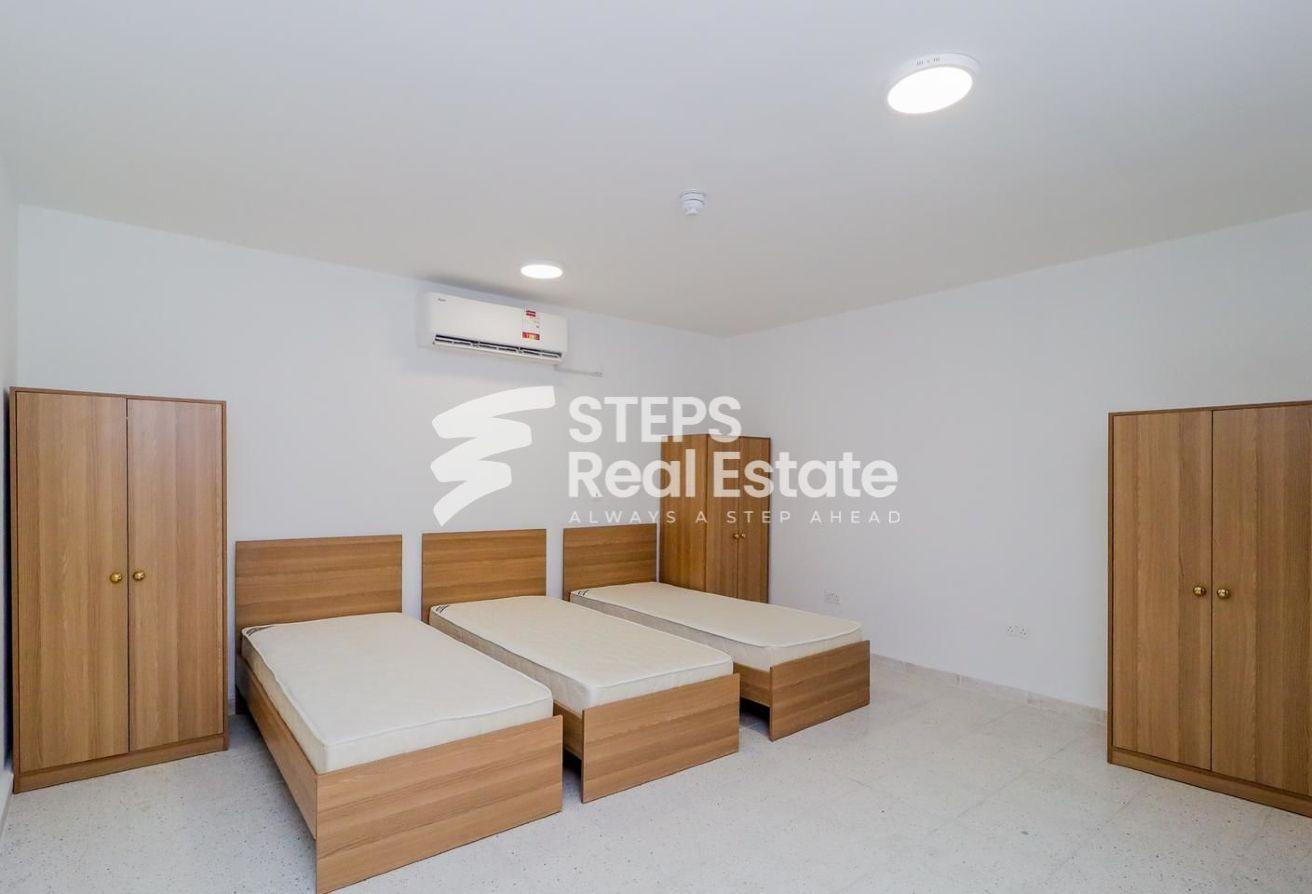 Approved Male Accommodation for Rent in Al Wakra - Labor Camp in Al Wakair