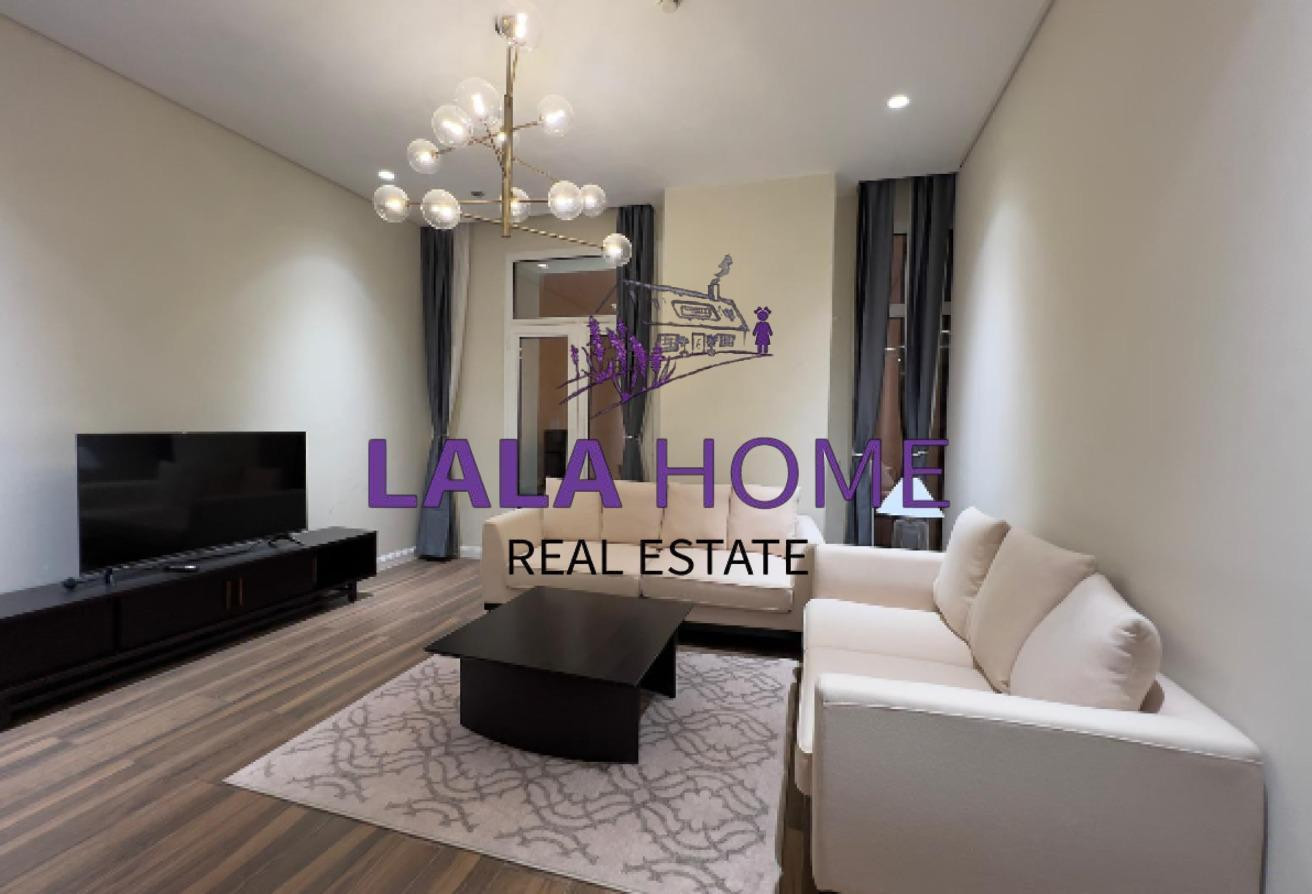 Spacious 1BR apartment + office | F-F | Balcony - Apartment in Floresta Gardens