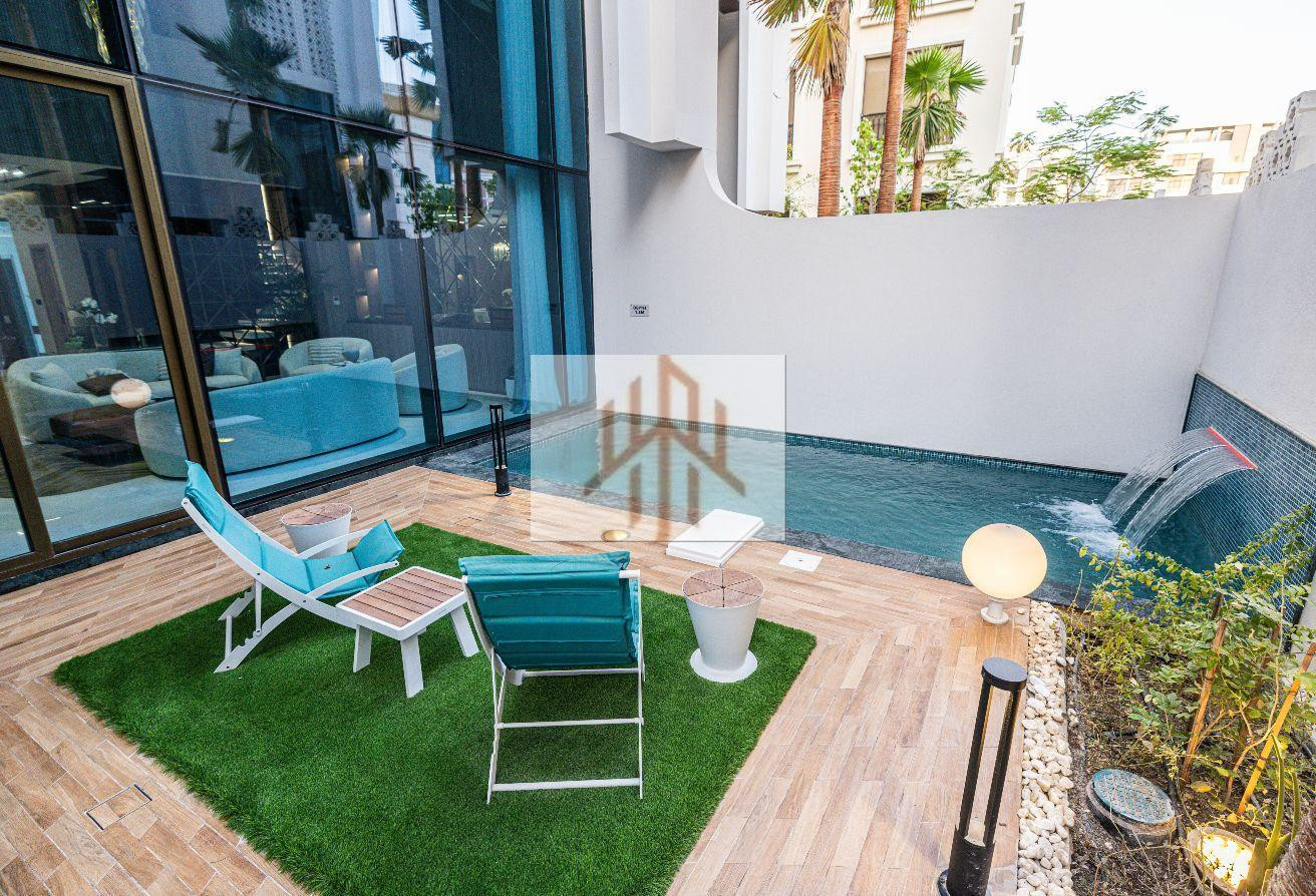 5BR Semi-Attached Townhouse | Private Pool - Townhouse in Giardino Gardens