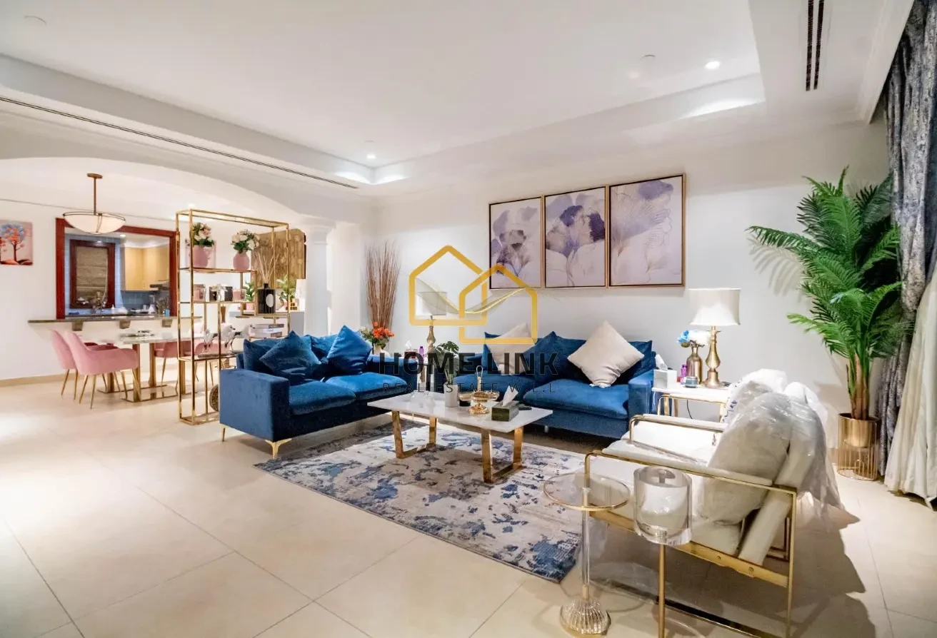 SEA VIEW| ELEGANT 2BR FF TOWNHOUSE IN PORTO ARABIA - Apartment in Porto Arabia Townhouses