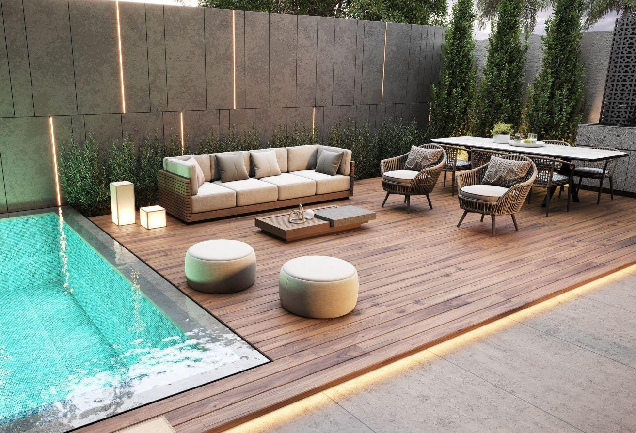 فيلا عائلية فاخرة مع بنت هاوس ومصعد