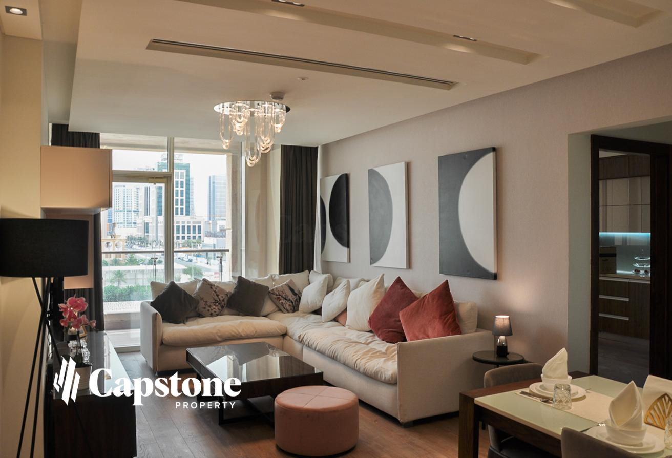 DIRECT SEA VIEW 1BR FULLY-FURNISHED APARTMENT