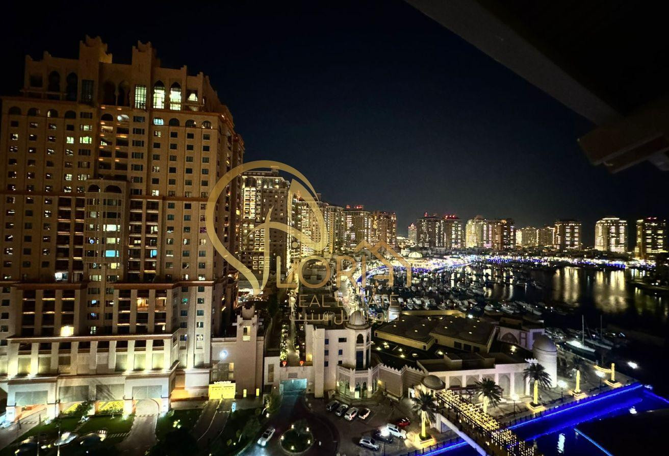 Luxury Furnished 3BHK+maid w/2 Balconies|The Pearl - Apartment in East Porto Drive