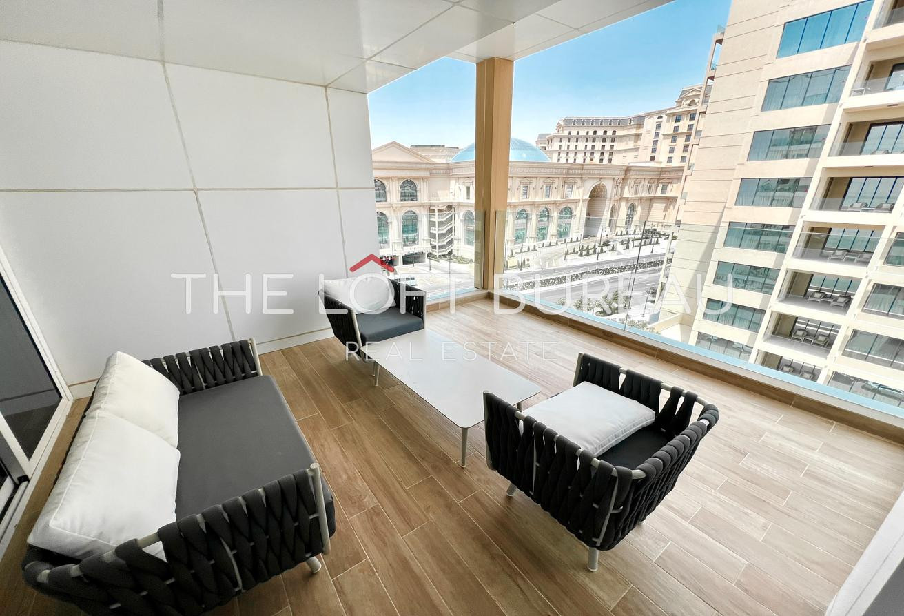 Modern 2 BHK with Balcony | 8 Years PP | Lusail - Apartment in Lusail Residence