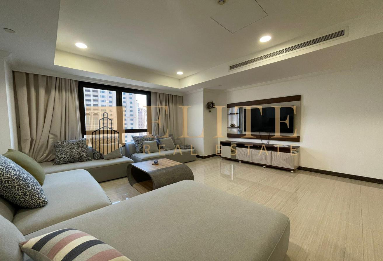 Marina v 2 BR F FURNISHED with Balcony in pearl - Apartment in East Porto Drive