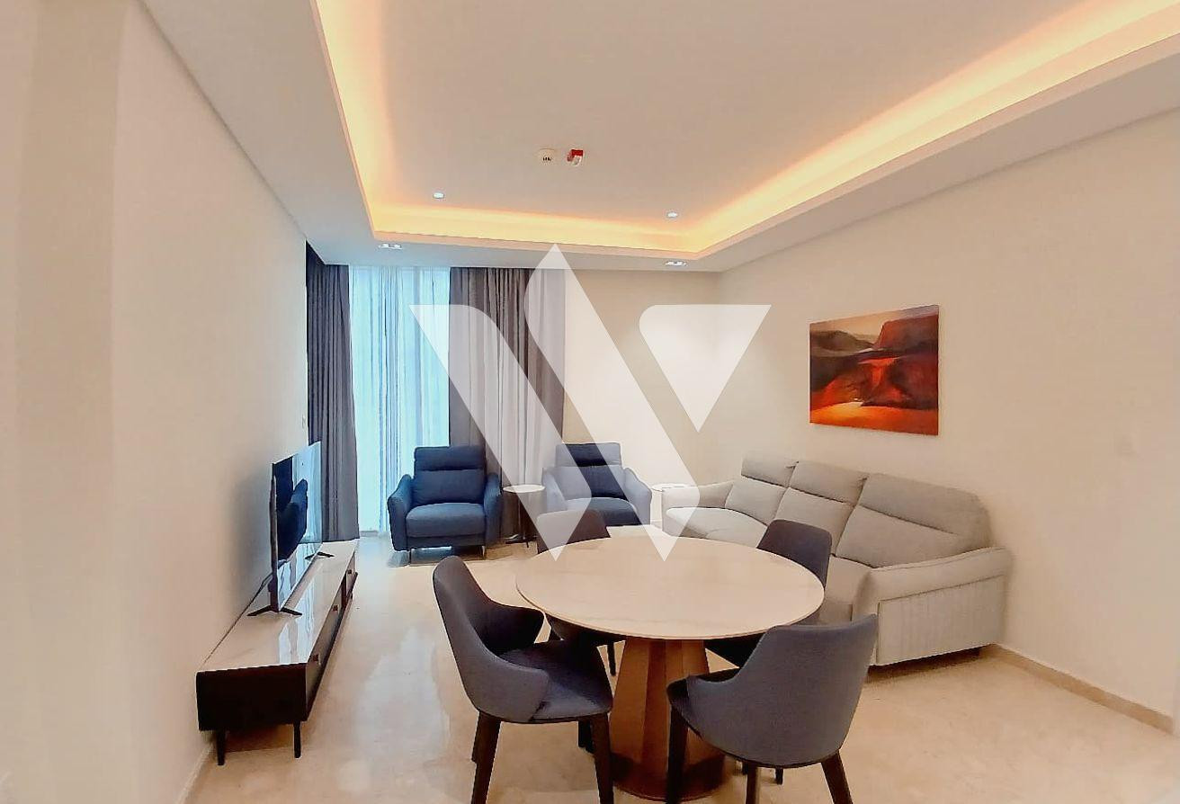 DIRECT SEA VIEW 1BR FULLY-FURNISHED APARTMENT