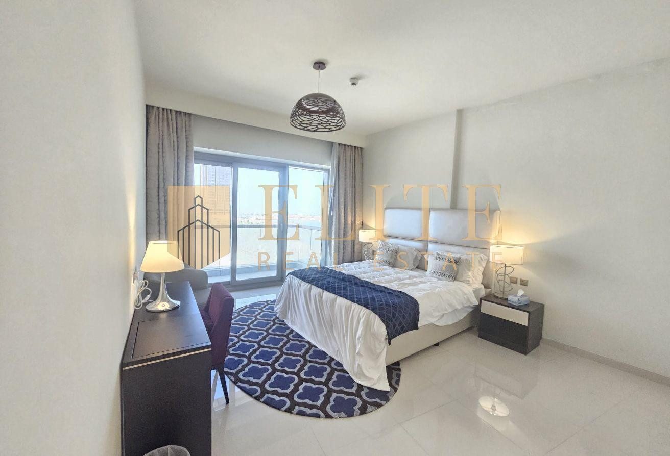 Sea view - Stylish 2-Bedroom FF Lusail - Apartment in Burj DAMAC Waterfront