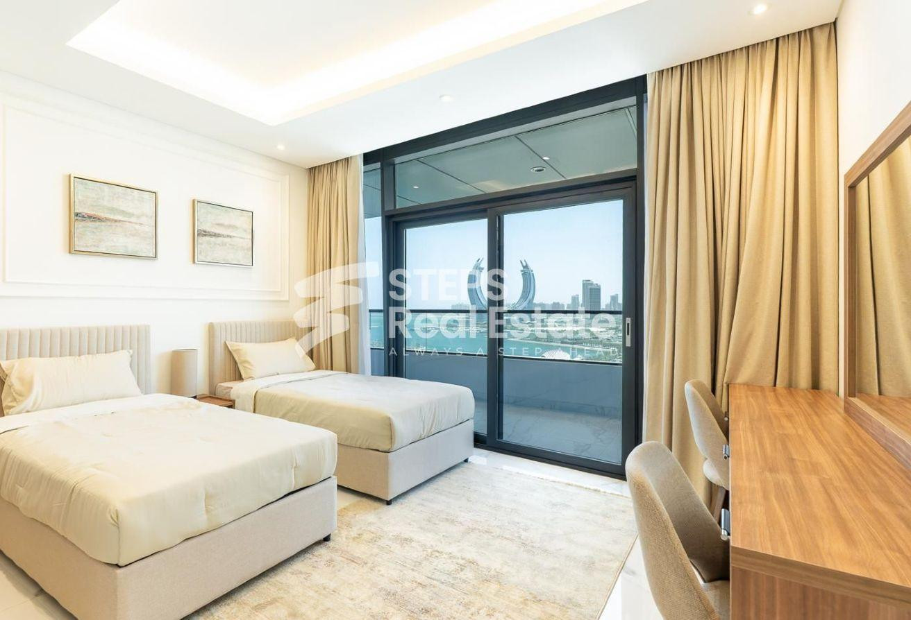 Elegant Apartment with Balcony in Lusail - Apartment in Lusail Residence