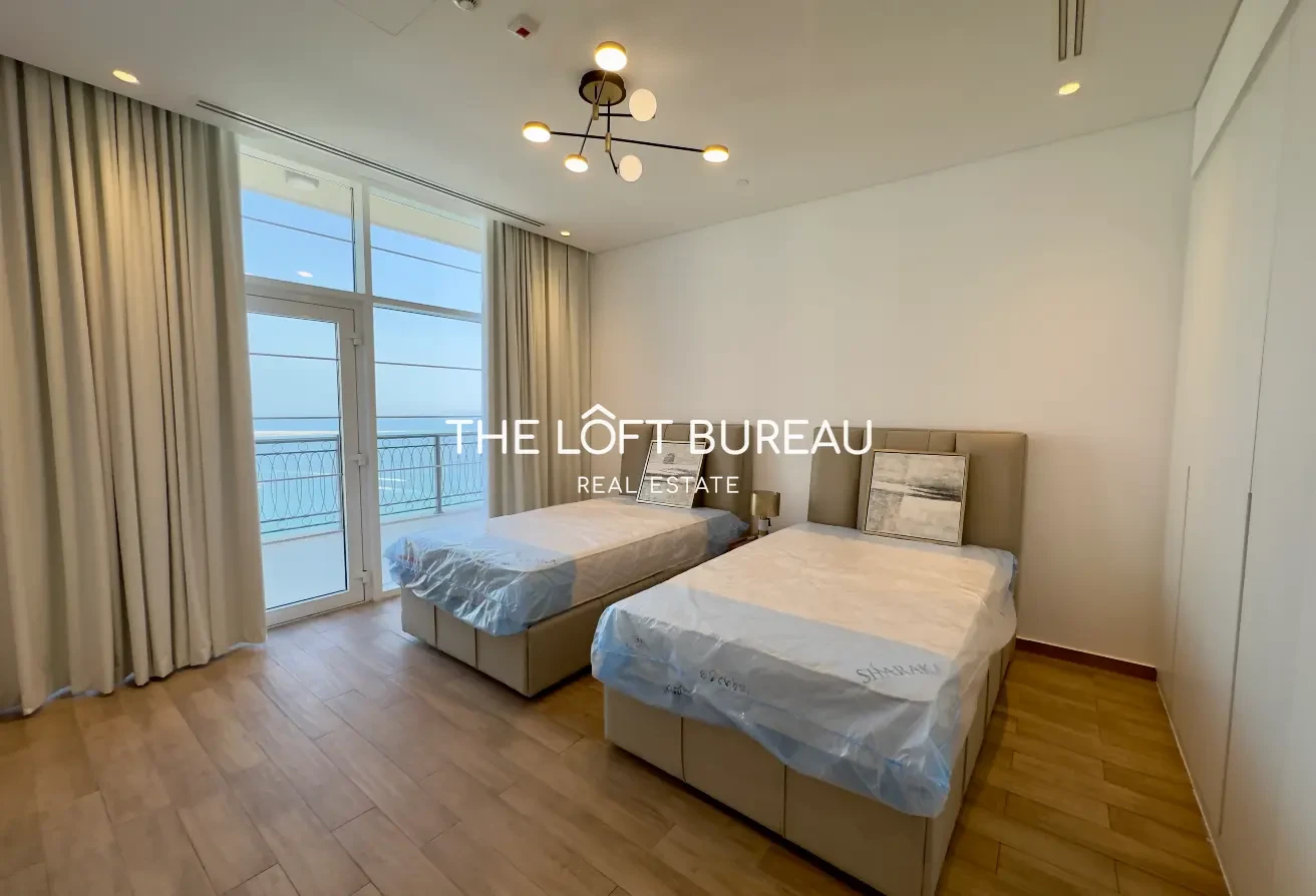 Luxury 3BR+Maid Penthouse|Sea View|Bills included - Penthouse in Doha