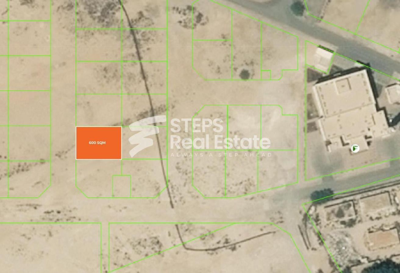 Buildable Land for Residential Use in Al Wakrah - Labor Camp in Al Wakair