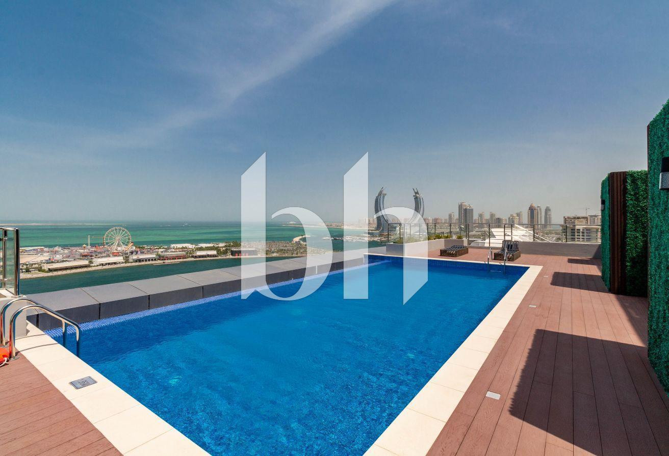 Furnished Apartment with City View, Lusail Marina
