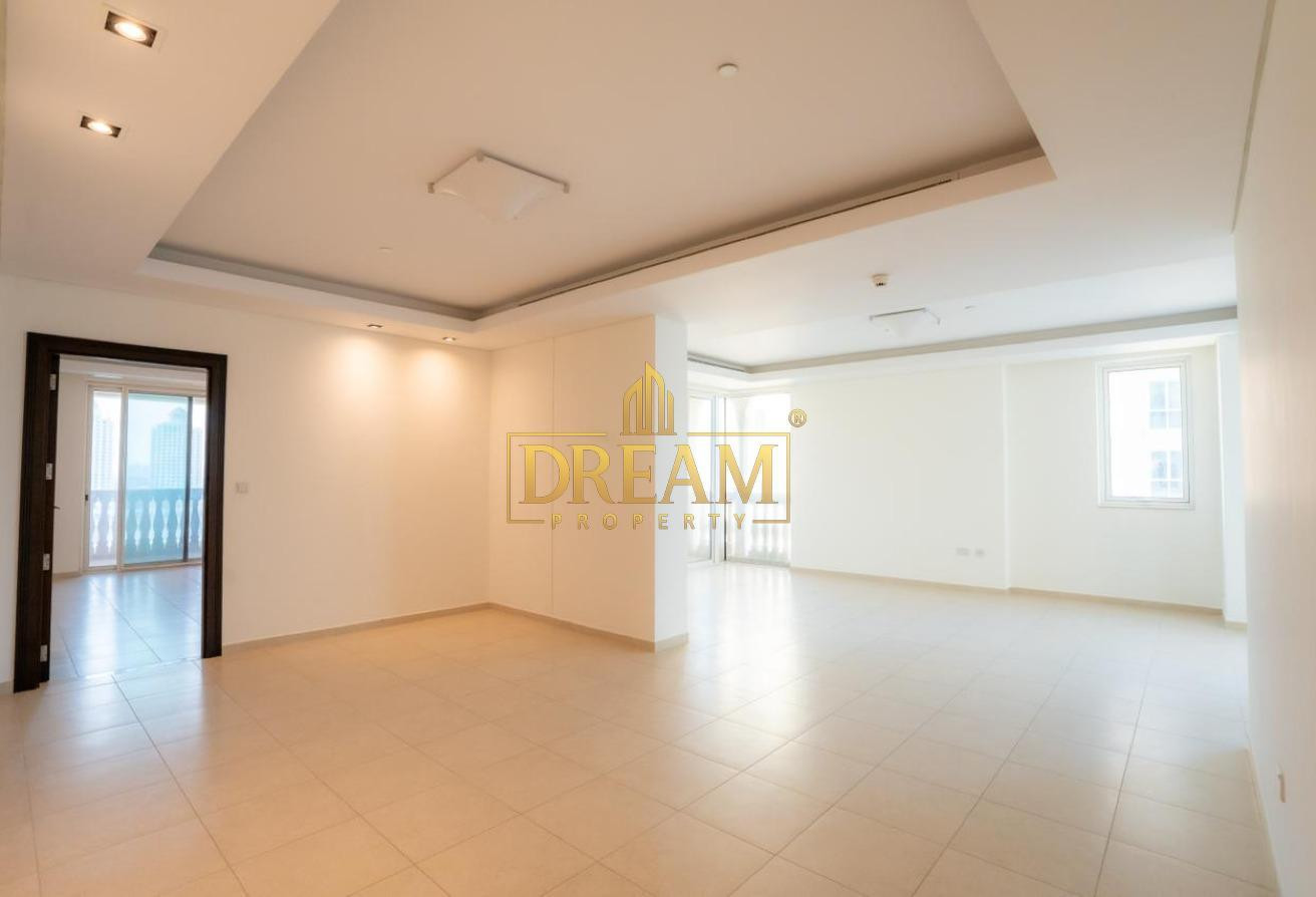 Beach View | 2 Bedroom + Maid | Semi Furnished - Apartment in Viva Central