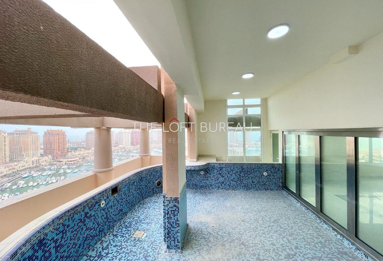 LUXURY 4 BR PENTHOUSE I PRIVATE POOL I MARINA VIEW - Penthouse in West Porto Drive