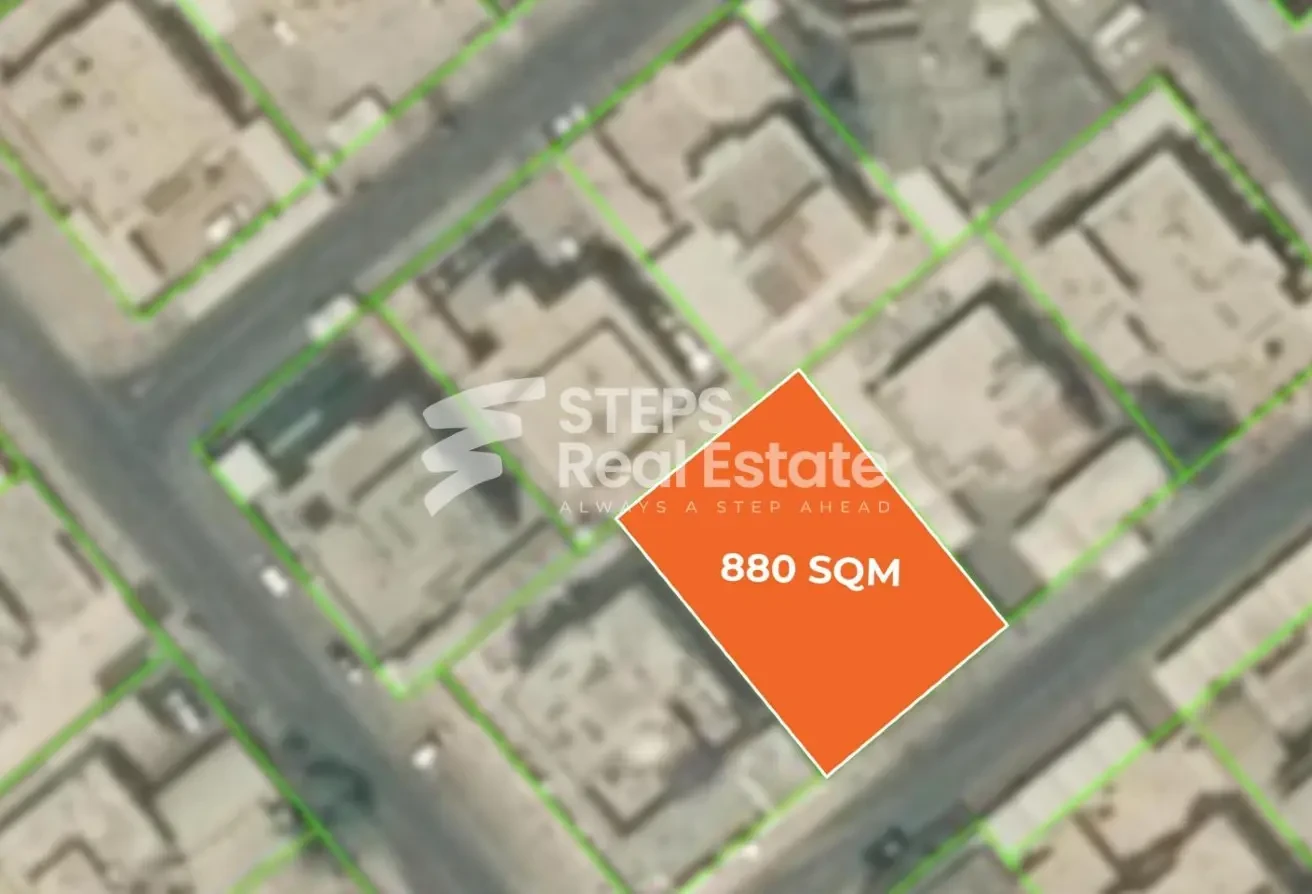 880 SQM Buildable Land – Ideal for Residential Use - Labor Camp in Al Jamiaa Street