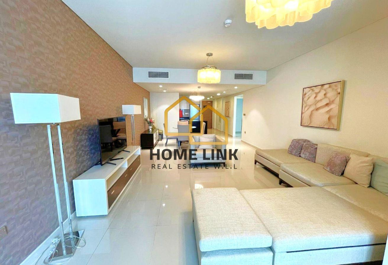 BRIGHT AND SPACIOUS 2 BHK FURNISHED | NICE VIEW