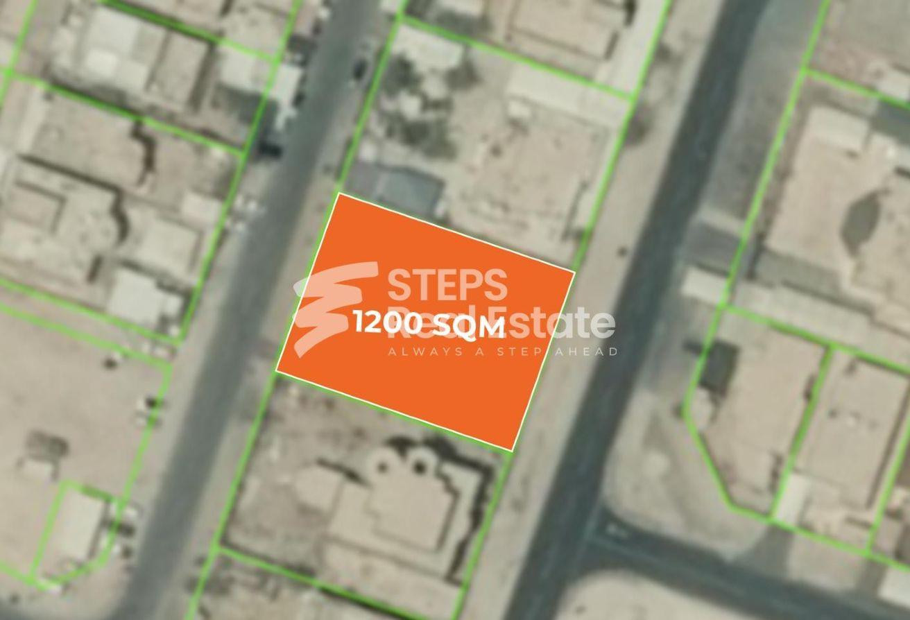 Prime Residential Land for Sale in Gharrafa - Labor Camp in Al Hanaa Street