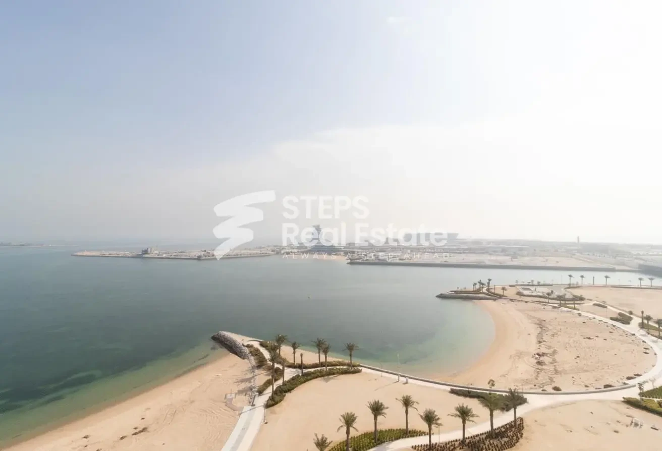 Luxury Apartment with Sea View for Rent in Lusail - Apartment in Burj DAMAC Waterfront