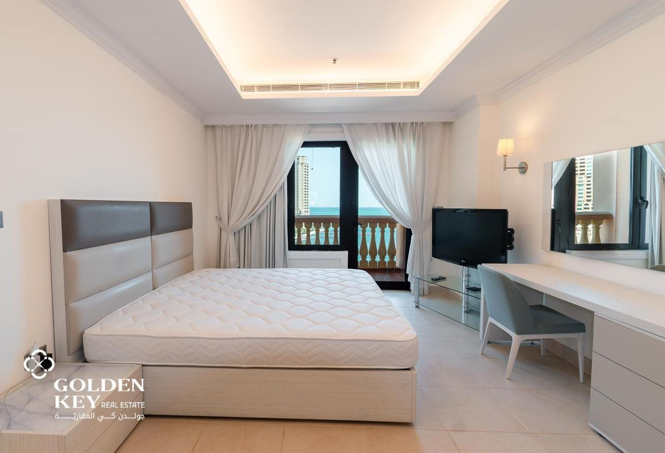 Bills Included|1BR + Balcony|Sea View |Furnished - Apartment in West Porto Drive