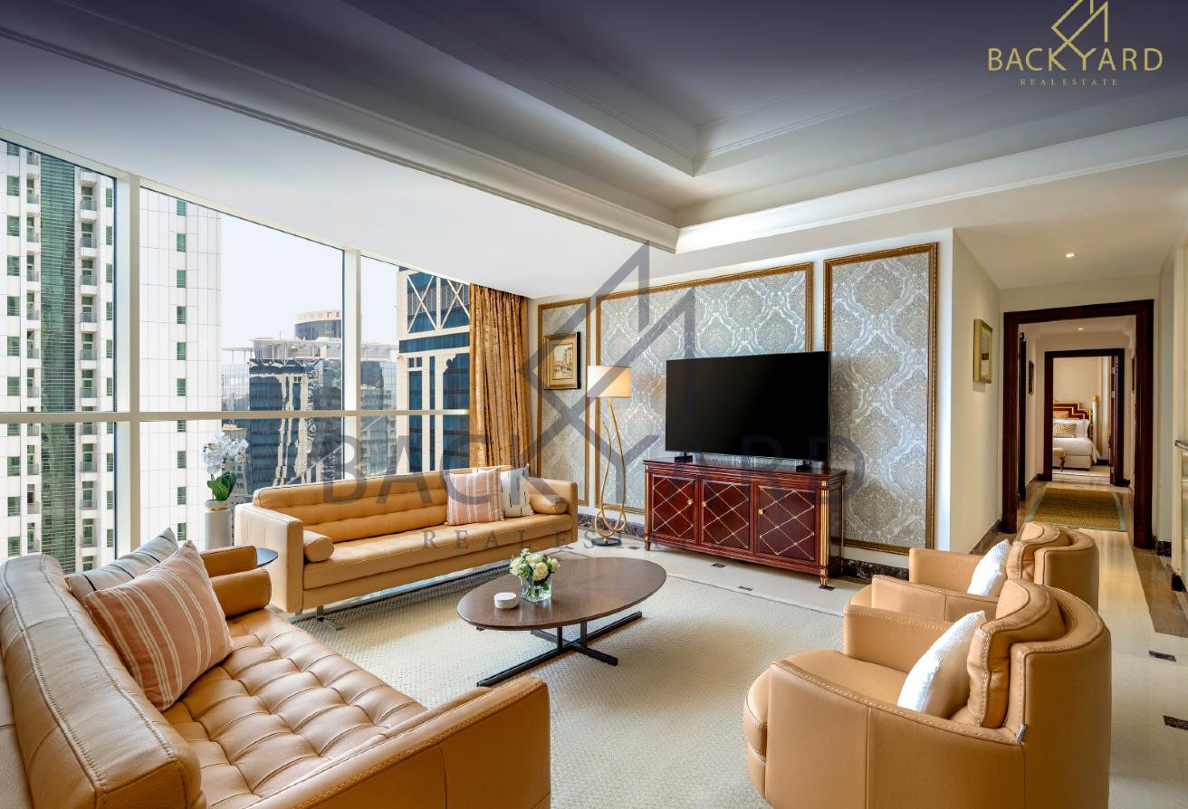Elegant 3 Bedroom Apartment in West Bay - Apartment in Dusit Hotel & Suites Doha