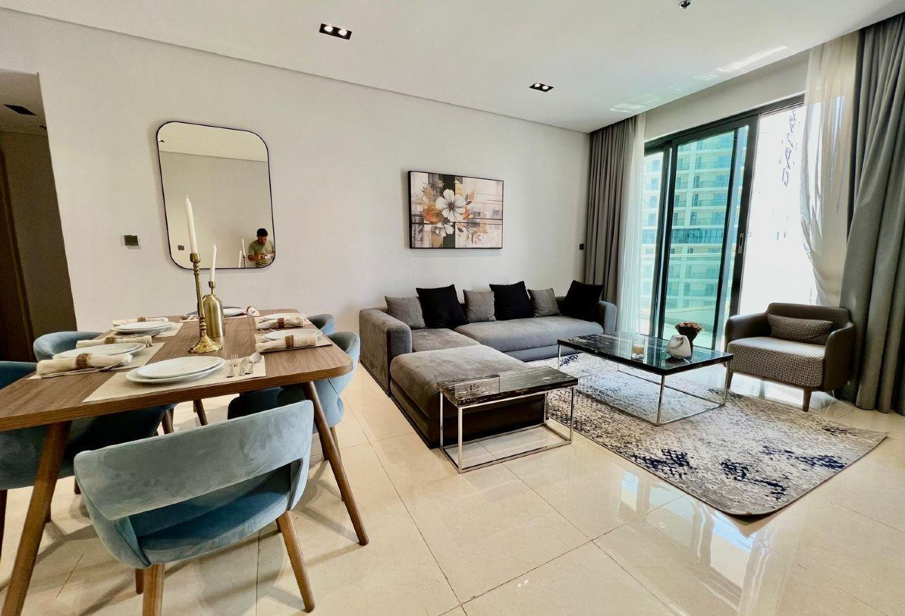 luxury_2 master bedrooms_furnished_marina - Apartment in Marina Tower 23