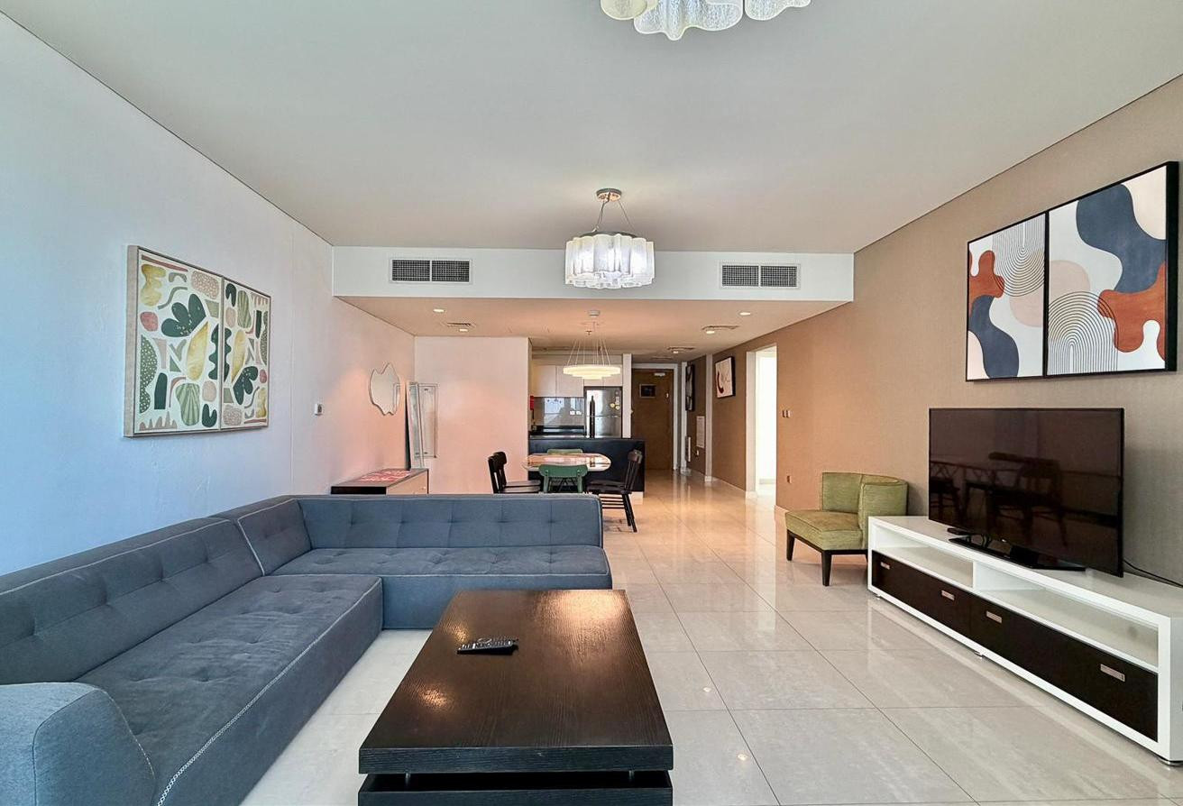 DIRECT SEA VIEW 1BR FULLY-FURNISHED APARTMENT